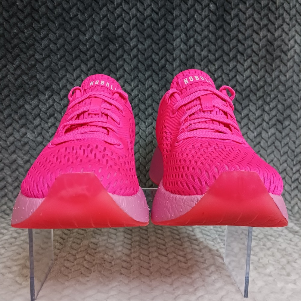 Nobull Journey Neon Pink Women's Training Running Sneakers Shoes Size 9.5 - Picture 4 of 14